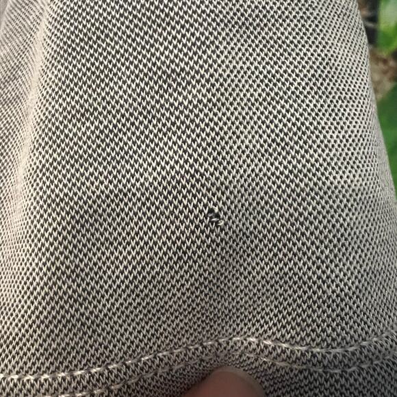 Tommy Bahama Gray Polo Beach Lightweight Summer XL Textured Short Sleeve - Picture 6 of 8